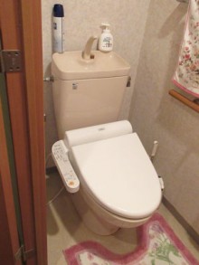 TOTO　レストパルＩ型収納タイプにお取替え